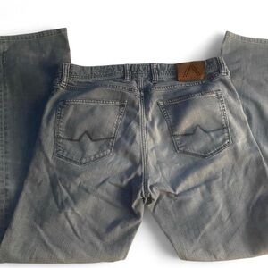 Men's Relaxed Fit Jeans in Classic Gray 33X36